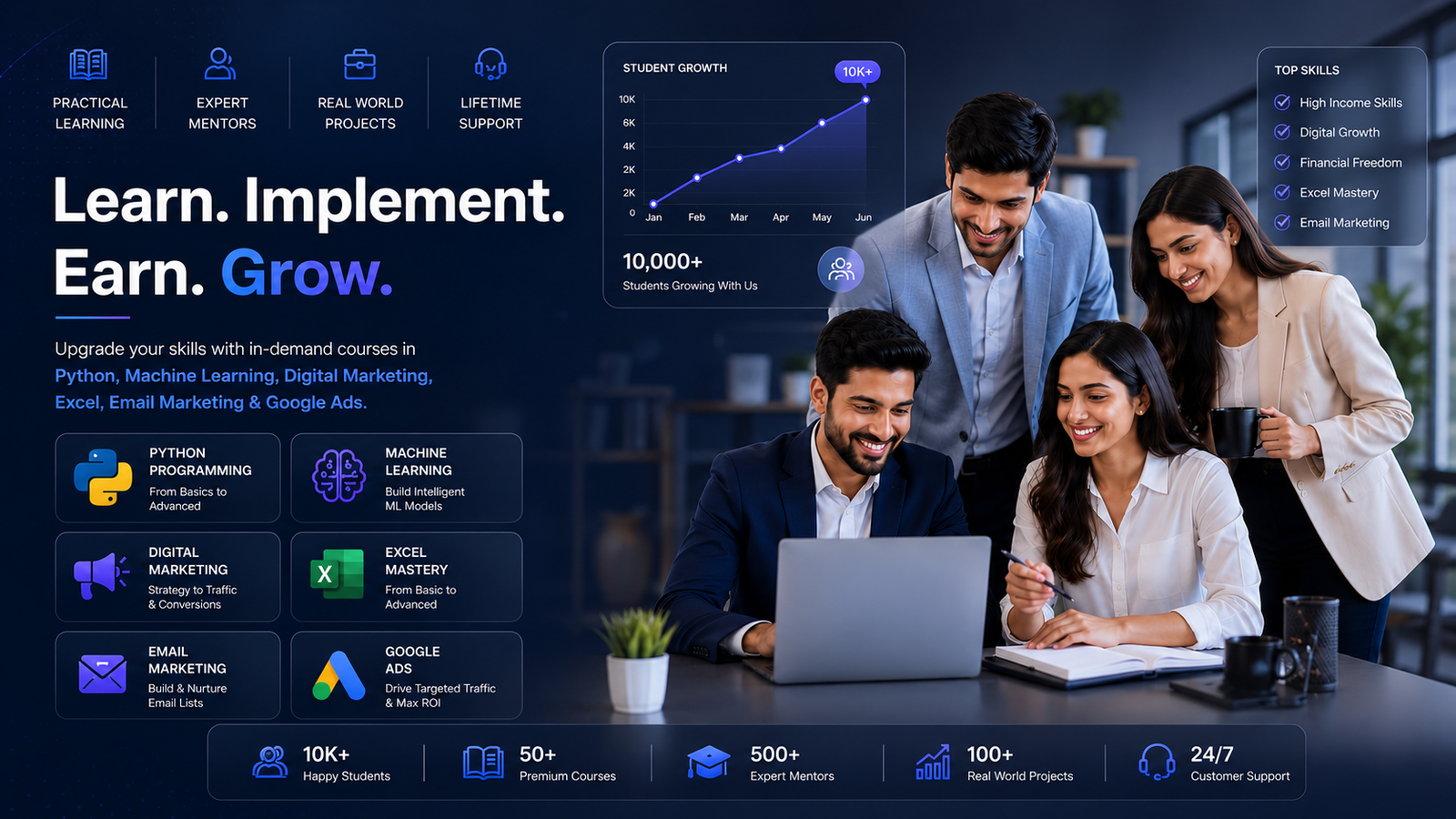 Gyan Topper AI Python Affiliate Marketing Digital Marketing Platform